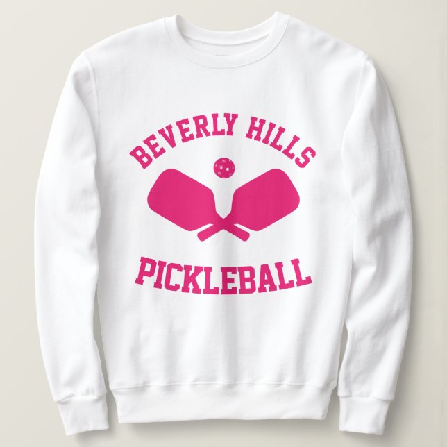 Sudadera de Pickleball de Beverly Hills (Anverso del diseño)