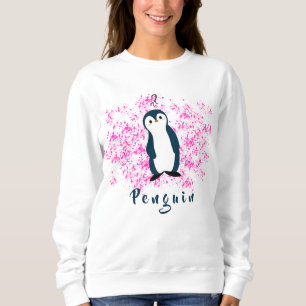 Sudadera de pingüino confundido lindo