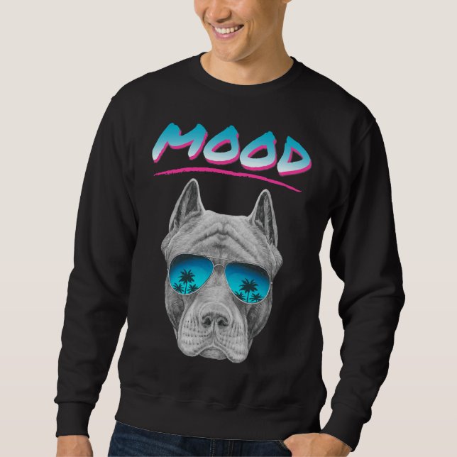 Sudadera De Pitbull Mood (Anverso)
