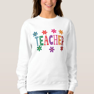 Sudadera de profesor retro, sudadera de moda, retr
