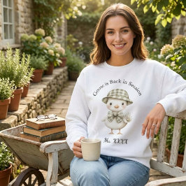 Sudadera de Profesora de Ganso Adorable