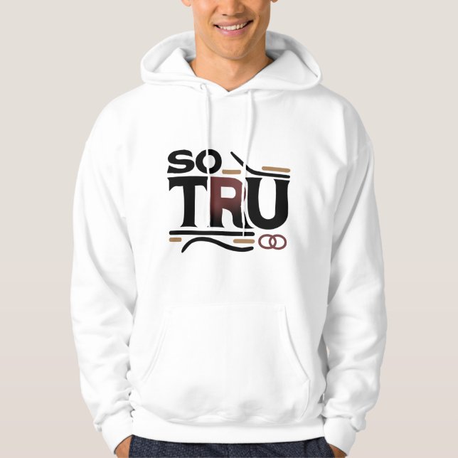 Sudadera de pullover masculina So Tru (Anverso)