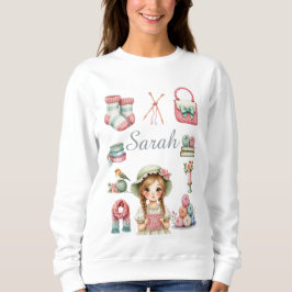 Sudadera de punto elegante