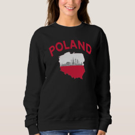 Sudadera de recuerdo de Polonia,