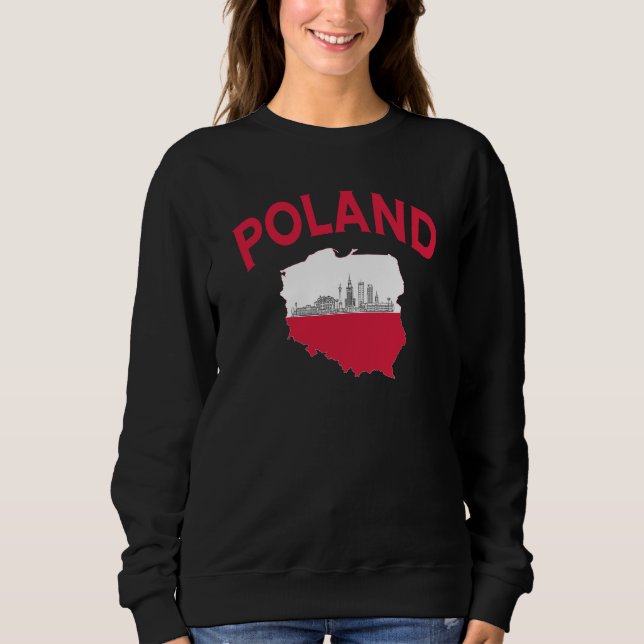 Sudadera de recuerdo de Polonia, (Anverso)