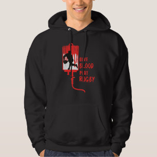 Sudadera Dé Retro de Rugby Vintage