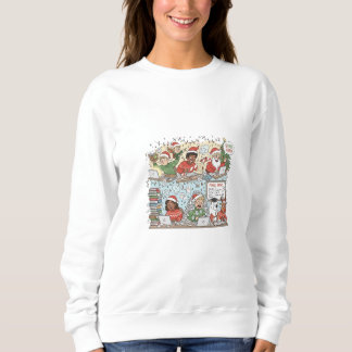 Sudadera de reunión festiva de Navidad - Div
