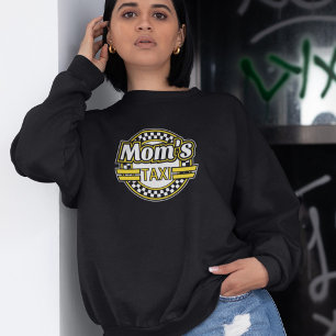 Sudadera de Rótulo Taxi de mamá