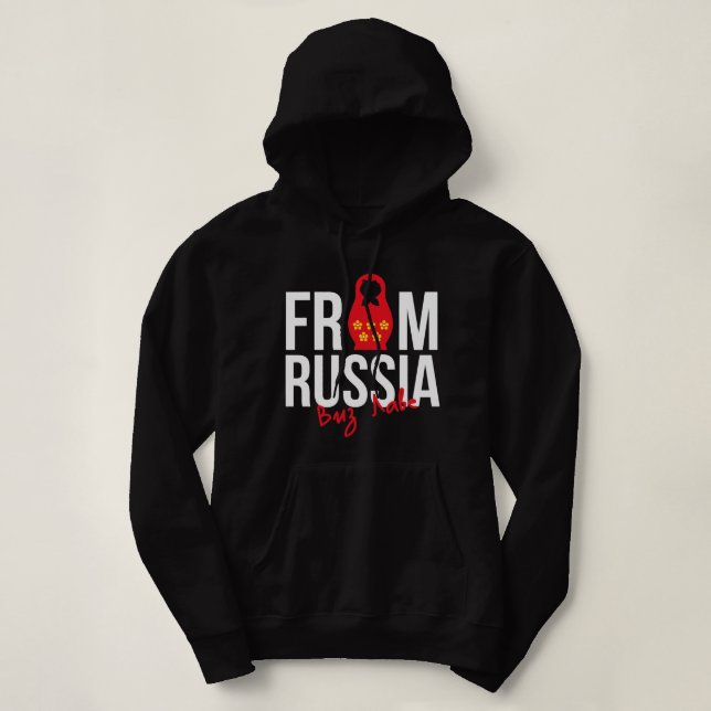 Sudadera De Rusia Matryoshka Regalo ruso (Diseño del anverso)