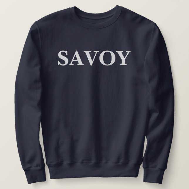 Sudadera de Saboya (Anverso del diseño)