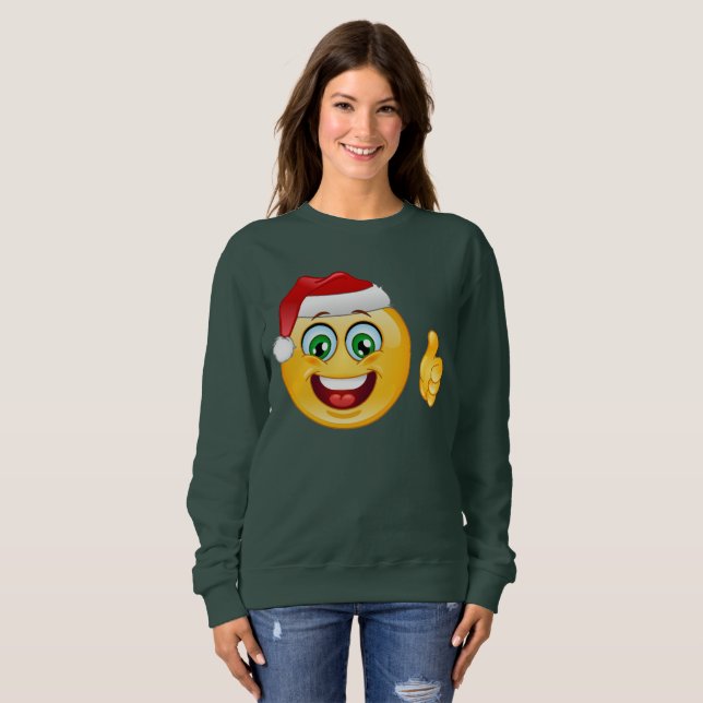 sudadera de santa claus emoji (Anverso completo)