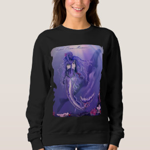 Sudadera de sirena morada