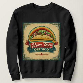 Sudadera de taco divertido para los amantes de la 