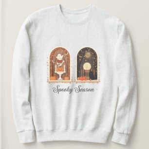 Sudadera de temporada espeluznante Fantasma y ca