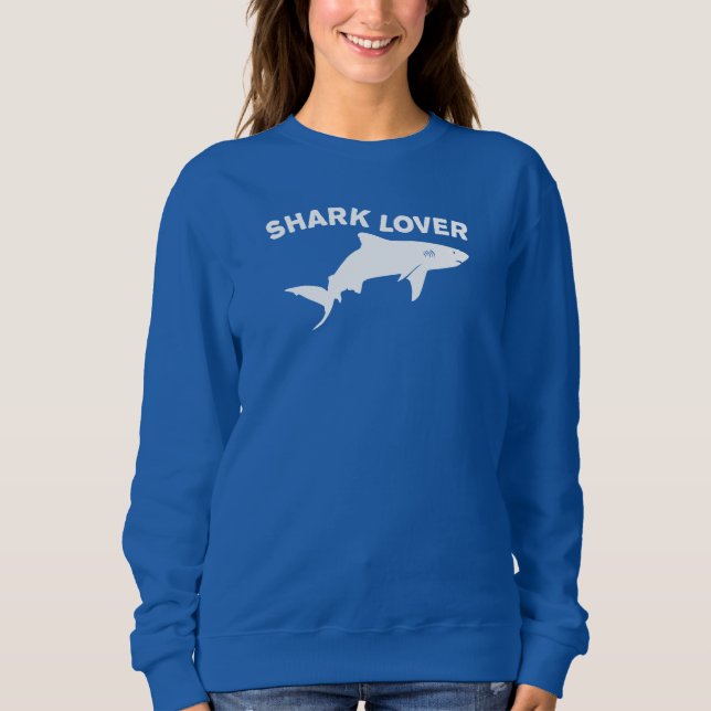 Sudadera de Tiburón Enamorado (Anverso)