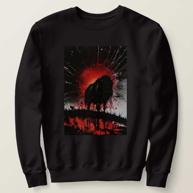 Sudadera de toro (Anverso del diseño)