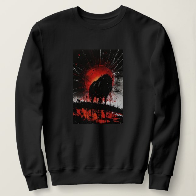 Sudadera de toro (Anverso del diseño)