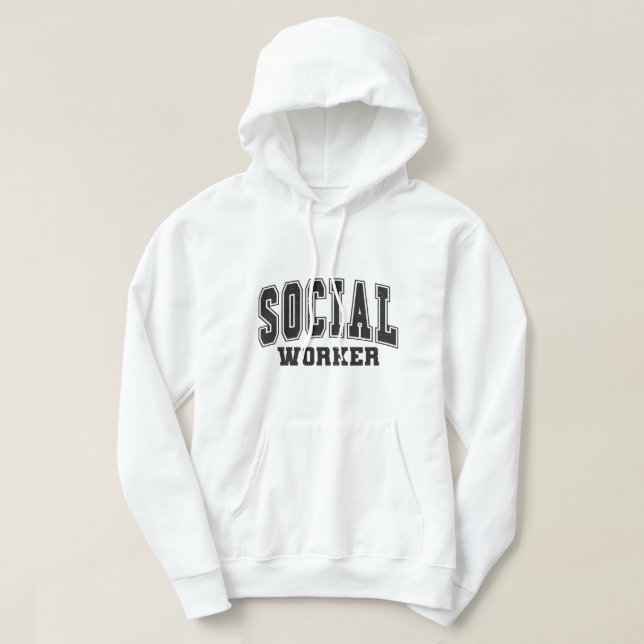 Sudadera de trabajador social (Diseño del anverso)