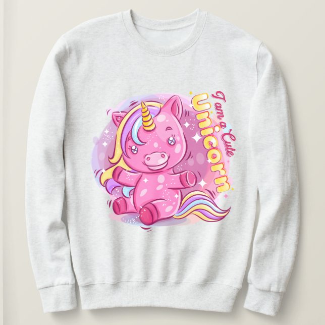 Sudadera de unicornio (Anverso del diseño)