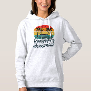Sudadera de Vacaciones con Atardecer Retro para Ad