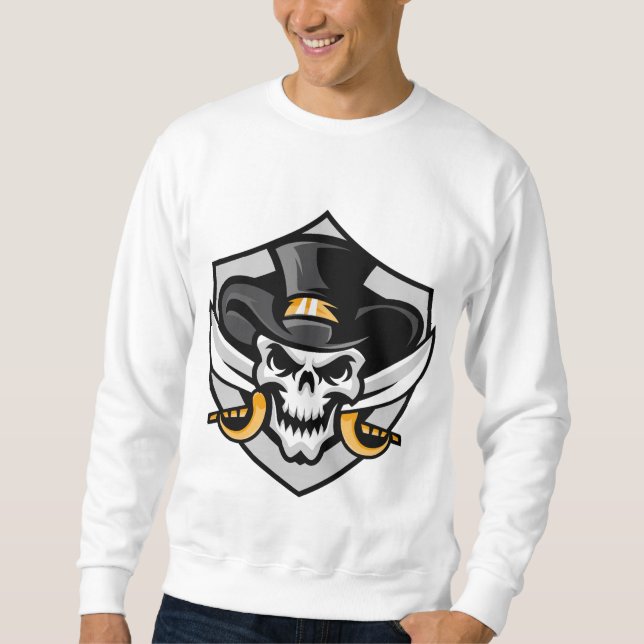 Sudadera de vaquero de cráneo (Anverso)
