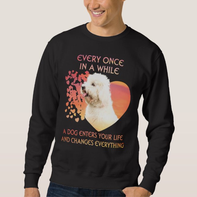 Sudadera De Vez En Cuando Te Entra Un Coton De Tulear (Anverso)
