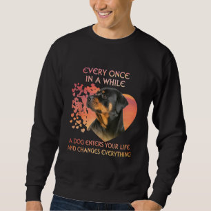 Sudadera De Vez En Cuando Un Perro Entra En Tu Tejido
