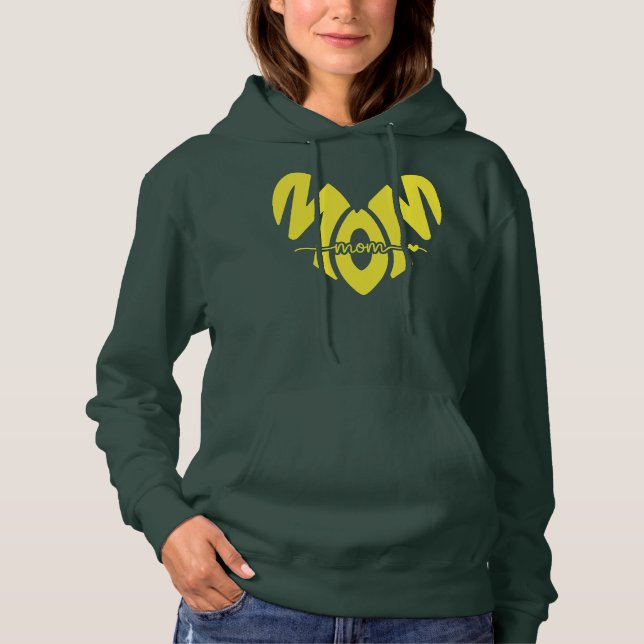 Sudadera de Vida de Mamá Orgullosa (Anverso)