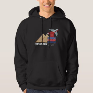 Sudadera De vuelta a la camiseta de Egipto, de viaje
