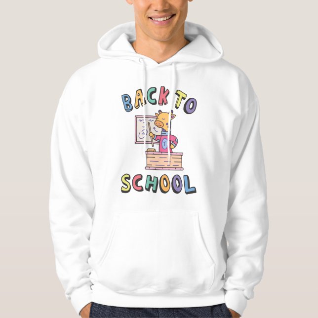 Sudadera De vuelta a la escuela (Anverso)