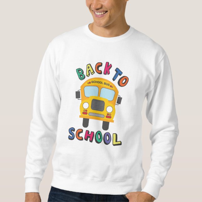 Sudadera De vuelta a la escuela (Anverso)
