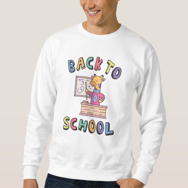 Sudadera De vuelta a la escuela (Anverso)