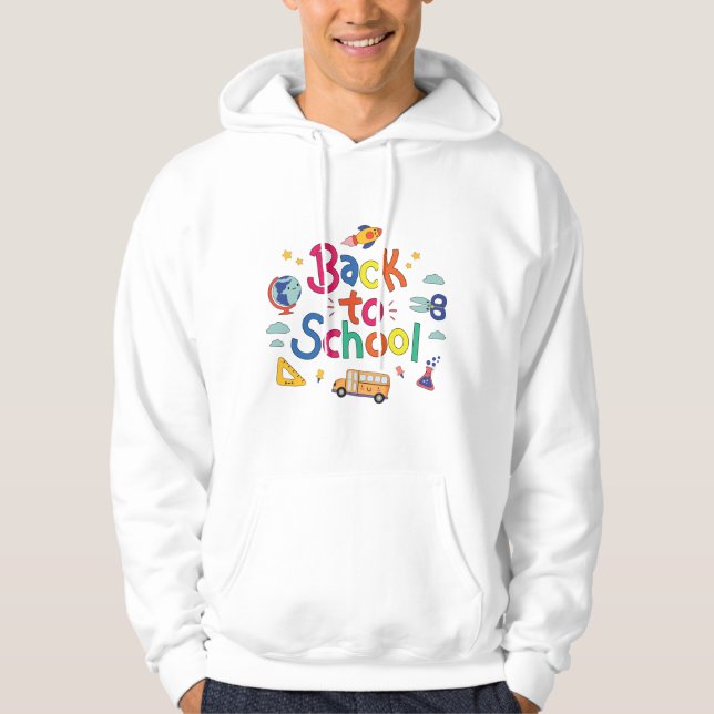 Sudadera De vuelta a la escuela (Anverso)