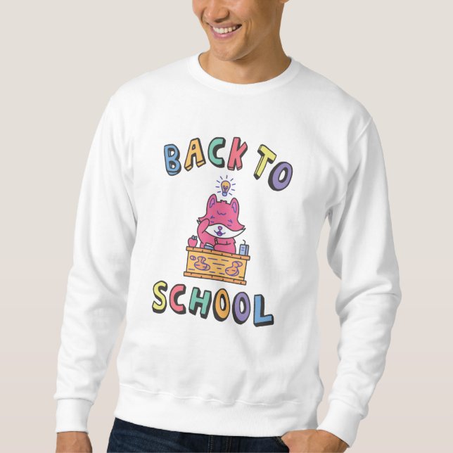 Sudadera De vuelta a la escuela (Anverso)
