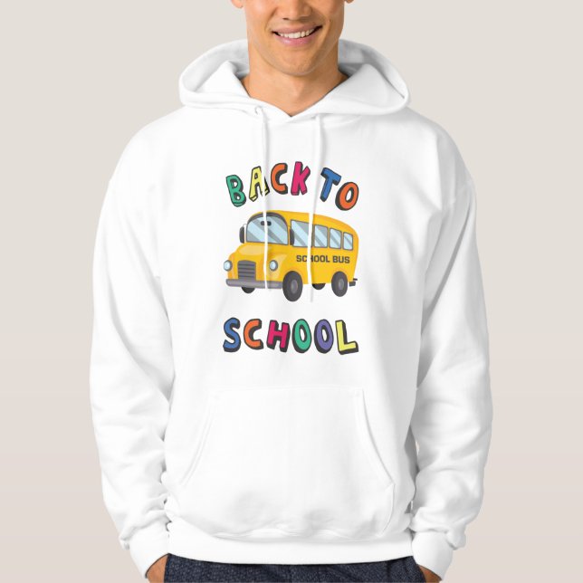 Sudadera De vuelta a la escuela (Anverso)