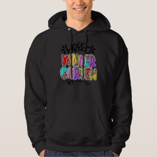 Sudadera De Vuelta A La Escuela Cute Leopard Hello Kinderga