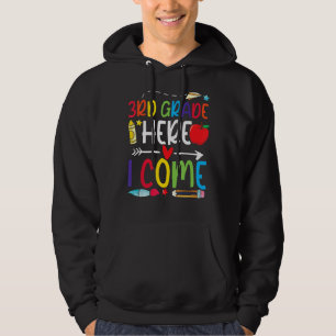 Sudadera De Vuelta A La Escuela De 3er Grado Aquí Vengo Niñ