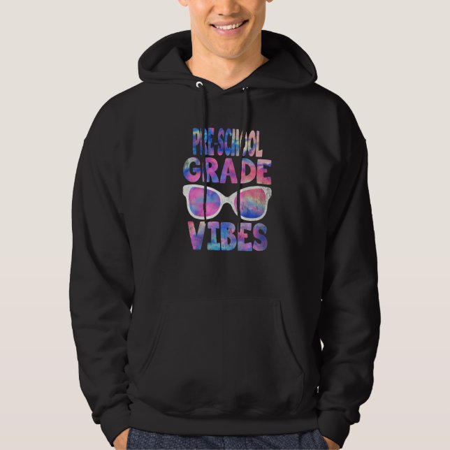 Sudadera De Vuelta A La Escuela De Enseñanza Primaria Vibes (Anverso)