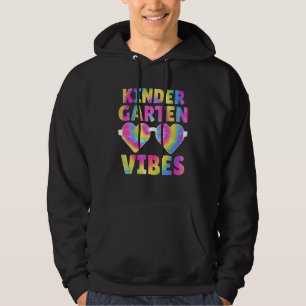 Sudadera De Vuelta A La Escuela Kinder Kindergarten Vibes T
