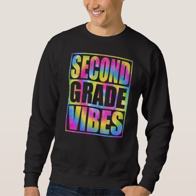 Sudadera De Vuelta A La Escuela Maestra De Segundo Grado De (Anverso)
