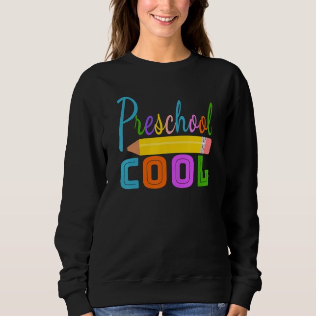 Sudadera De vuelta a la escuela preescolar (Anverso)