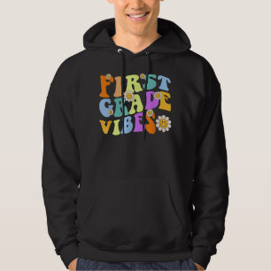 Sudadera De vuelta a la escuela Primer grado Vibes Primer g