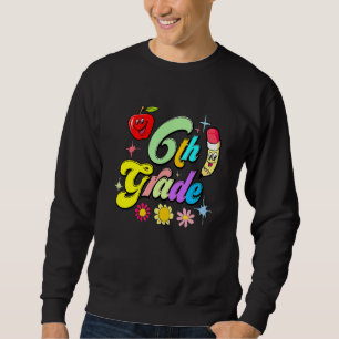 Sudadera De vuelta a la escuela Vibraciones de 6to grado Pr