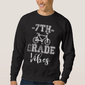 Sudadera De vuelta a la escuela vibraciones de 7º grado  Pr
