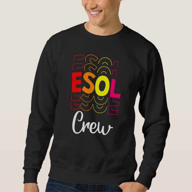 Sudadera De Vuelta Al Colegio Profesores De Equipo Estudian (Anverso)
