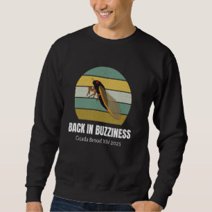 Sudadera De Vuelta En Mareo Cicada Brood XIV 2025 Retro