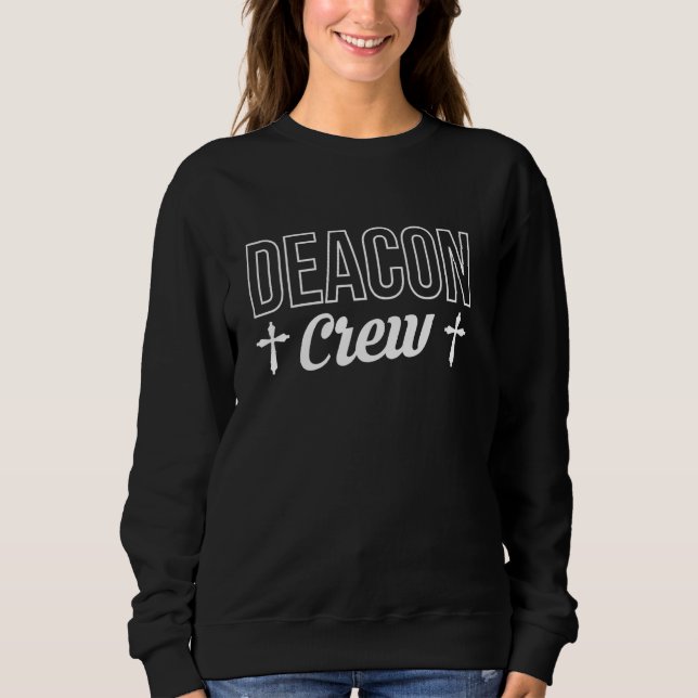 Sudadera Deacon Crew Deacon Church Official (Anverso)