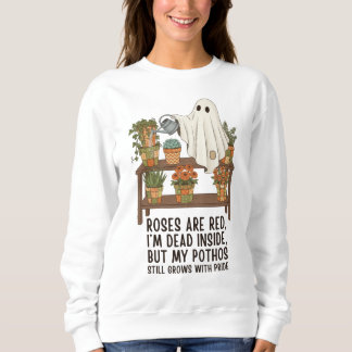 Sudadera Dead Inside - Funny Ghost Plant Lover