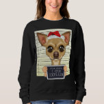 Sudadera Dear Santa I Can Explain Chihuahua Christmas<br><div class="desc">Dear Santa I Can Explain Chihuahua Christmas</div>