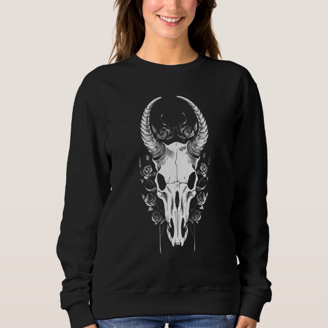 Sudadera Death Metal Satanism Pagan Occult Goth Satanic Ani (Anverso)